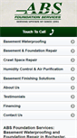 Mobile Screenshot of absfoundationservices.com